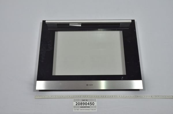 Flat Prof. Complete Door (Built-IN,Black)