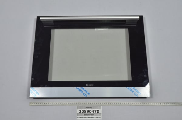 Flat Prof. Complete Door (Built-IN,Black)
