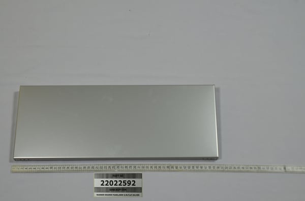 Warmer Drawer Panel (New G,56,Flat,Silver