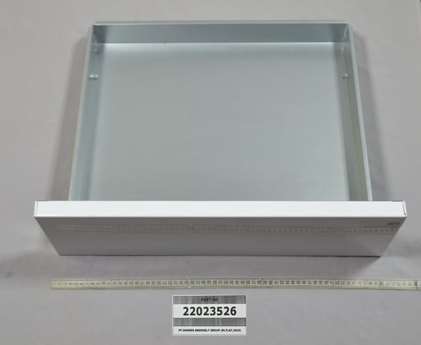 PP Drawer Assembly Group (66,Flat,Inox)
