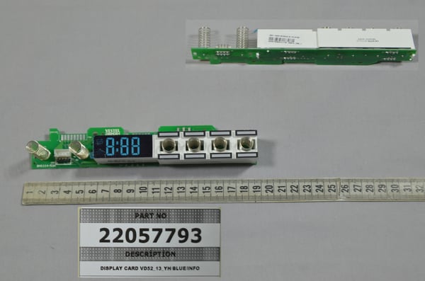 Display Card VD52_13_YH/Blue/Info