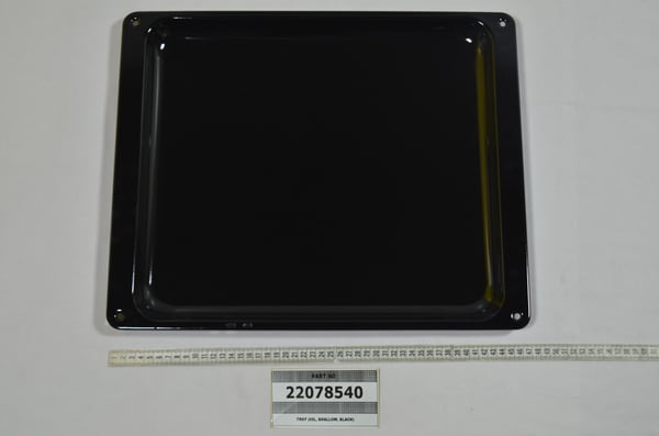 Tray (N45,Bibu,Shallow,Wo.Air Gap,Black)