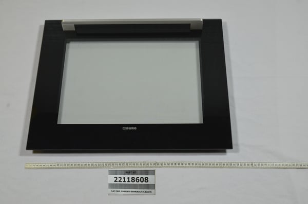 Flat Prof. Complete Door (Built-IN,Black)