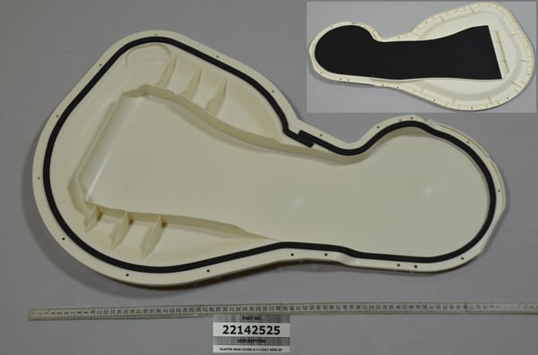 Plastik Rear Cover a+++/120LT 60HZ Hp