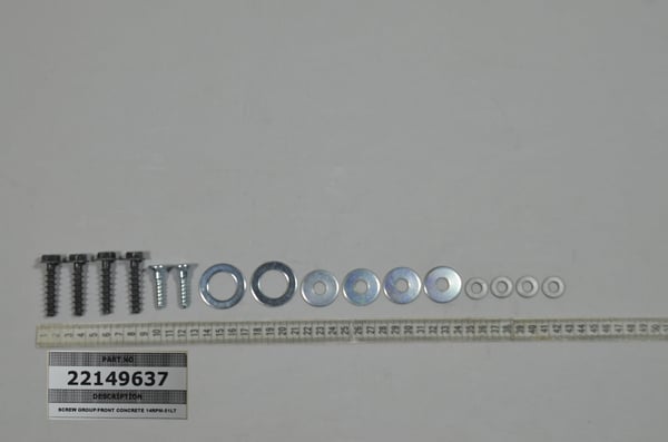 Screw Group/Front Concrete 14RPM-51LT
