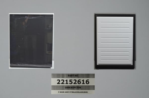 F Door Assy/373BLACKGLASS (Bnd)