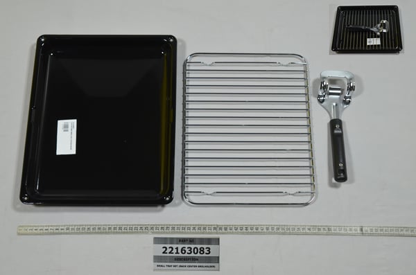 G.Pan Set (W.Holder,W.Center Grid,Black)