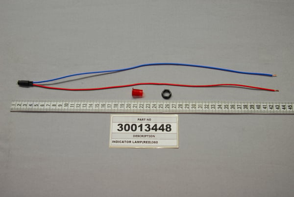 Indicator Lamp (Red) 360/Lens+Somun