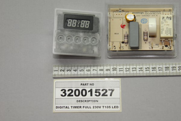 Timer Digital Full Red