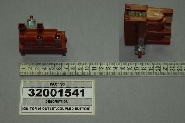 Igniter 4 Out 230V Butonlu Metal