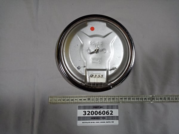 Hotplate Ø180, 230V, 2000W, Rapid, Rw