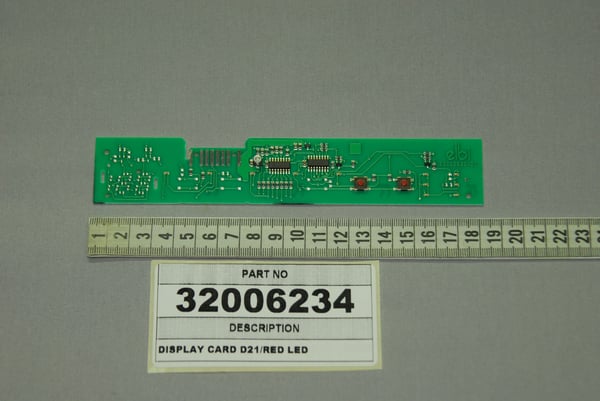 Display Card D21/Red LED