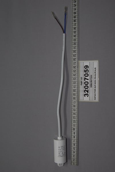 Capacitor 2UF/400V P2-Clip (4,8)