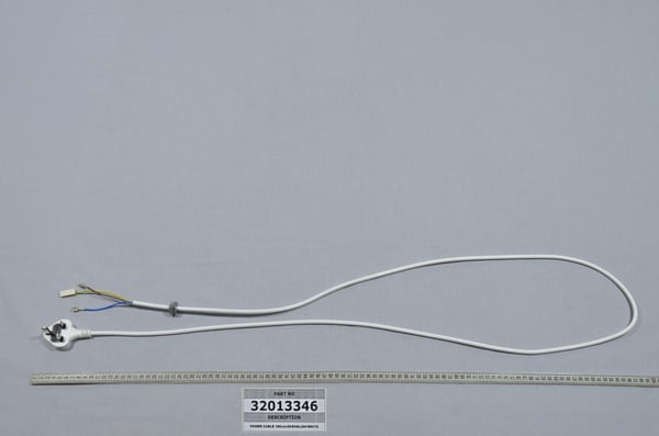 Power Cable 180CM/45/White/Britain