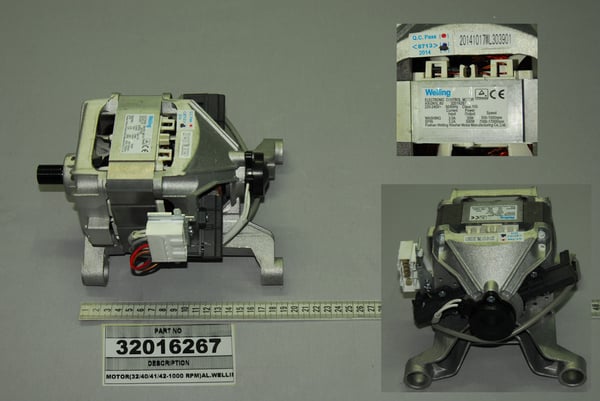 Motor (32/40/41/42-1000 RPM) Al.Welling