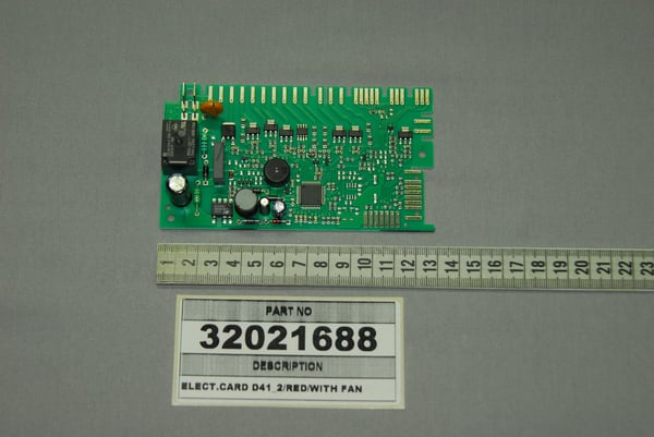 Elect.Card D41_2/Red/with Fan