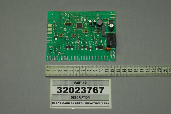 Elect.Card C41/Red LED/Without Fan