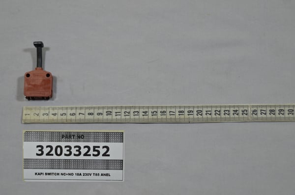 Door Switch Nc+NO 18A 250V T85 Anel