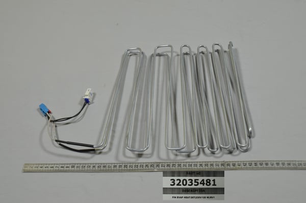 Fin Evap Heat/267 (230V/120 W)/RV1