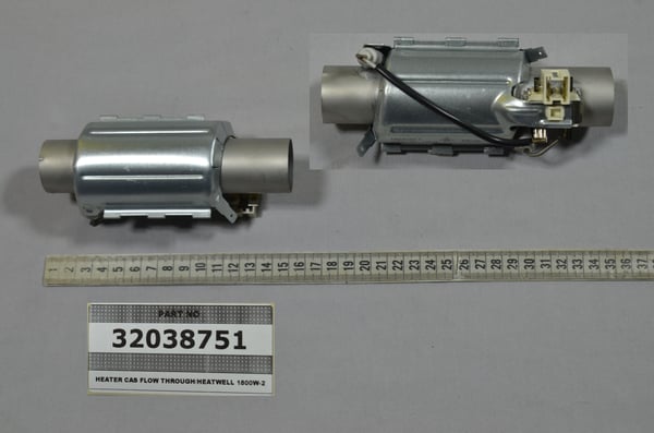 Heater Cas Flow Through/PVC Tube