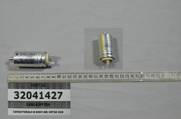 Capacitor (8uF-B Sinifi) Ortak