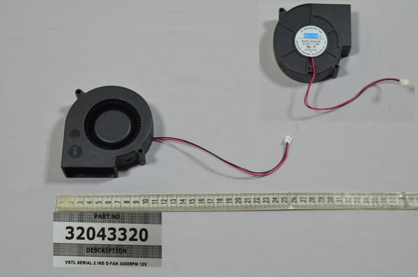 Vstl Serial 2 Ind D-Fan 3400RPM 12V