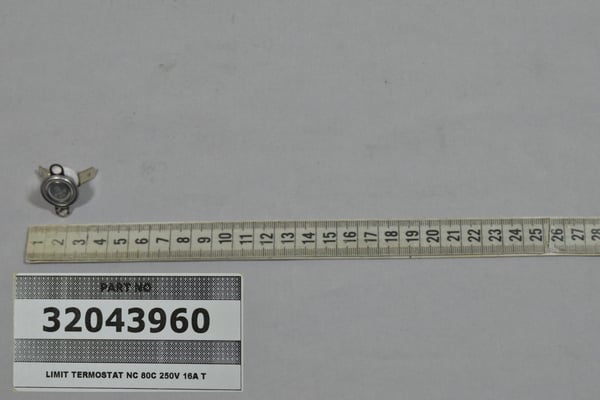 Limit Termostat Nc 80C 250V 16A T
