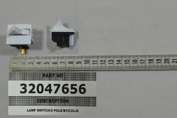 Lamp Switch/2 Pole/Byz/UL/G