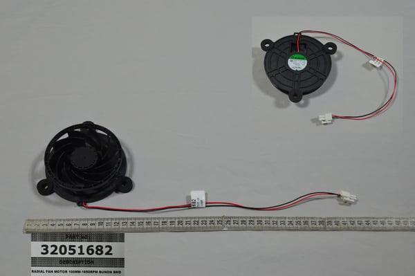Radial Fan Mot.GR 100MM-1650RPM Sunonbmd
