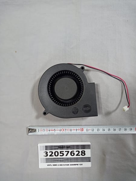 Vstl Seri 2 Ind D-Fan 3300RPM 12V