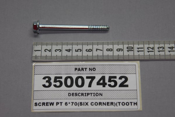 Screw PT 6*70 (Six Corner)(Tooth Tall 25)