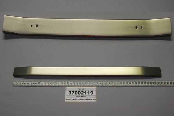 Handle Body (3D Quadrangle,Inox,Sb)