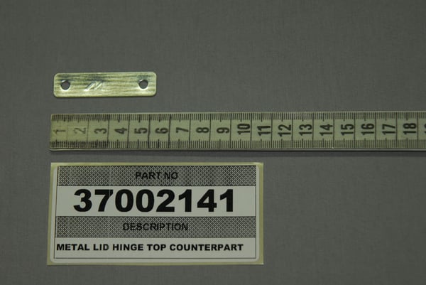 Metal Lid Hinge Top Counterpart