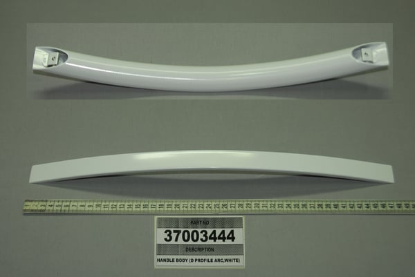 Handle Body (D Profile Arc,White)