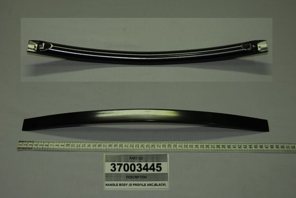 Handle Body (D Profile Arc,Black)
