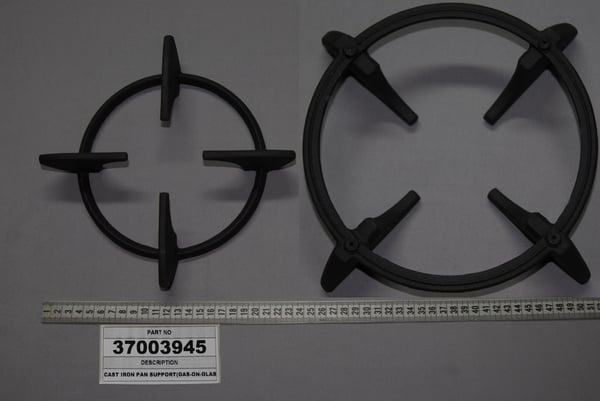 Cast Iron Pan Support Ds (Gas-On-Glass,T