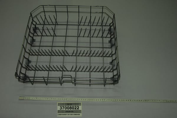 Lower Basket GR-Fixed Comb/Inox
