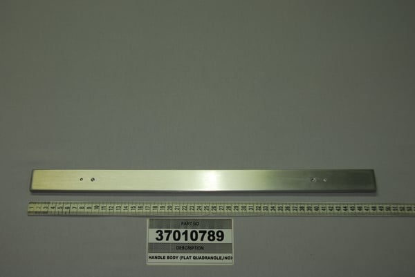Handle Body (Flat Quadrangle,Inox,Duplo)
