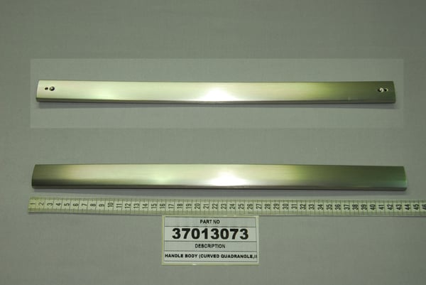 Handle Body Curved Quadrangle (Inox,420)