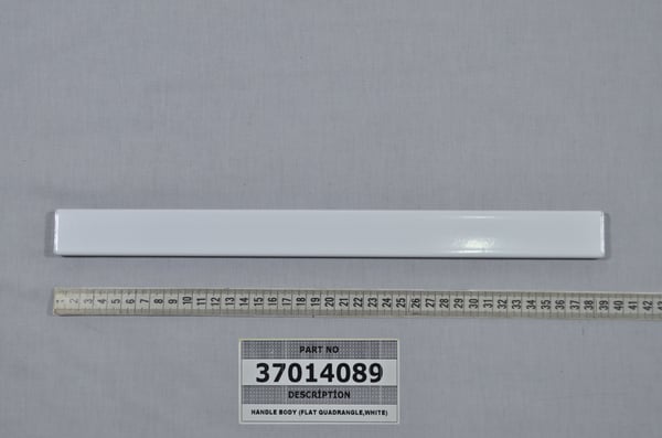 Handle Body (Flat Quadrangle,White)