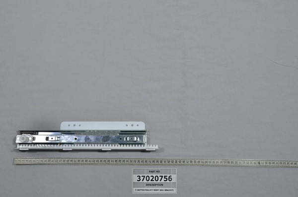 F. Bottom Rail/911 Right (W.O. Bracket)