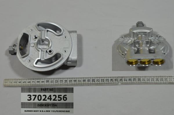 Burner Body W.B.4.5KW 110/LPG/Mono/Sab