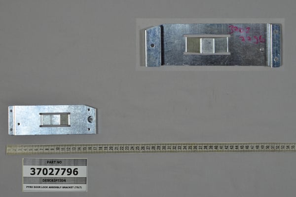 Pyro Door Lock Assembly Bracket (75LT)