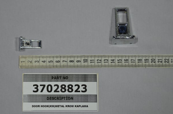 Door Hook (Km) Metal Krom Kaplama