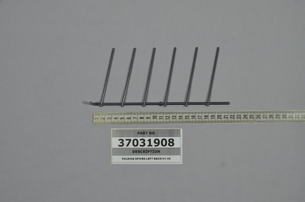 Folding Spikes-Left Back/v1-v2
