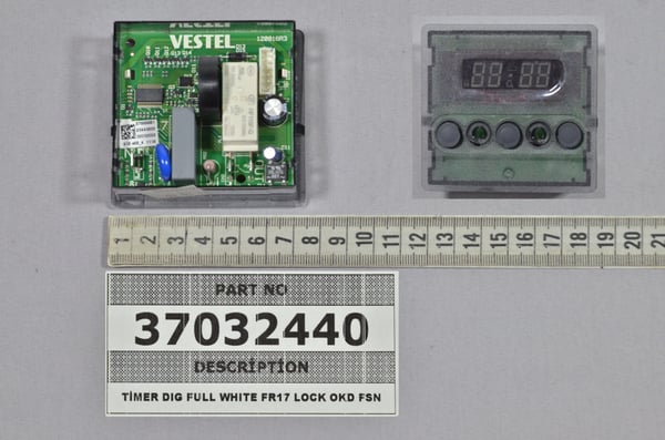 Timer Dig Full White FR17 Lock Okd Fsn