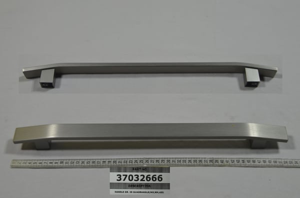 Handle GR. 3D Quadrangle (Inx,Wh,420)