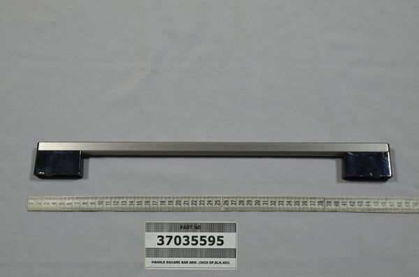 Handle Square BAR Asm. (Inox Dp,Blk,420)