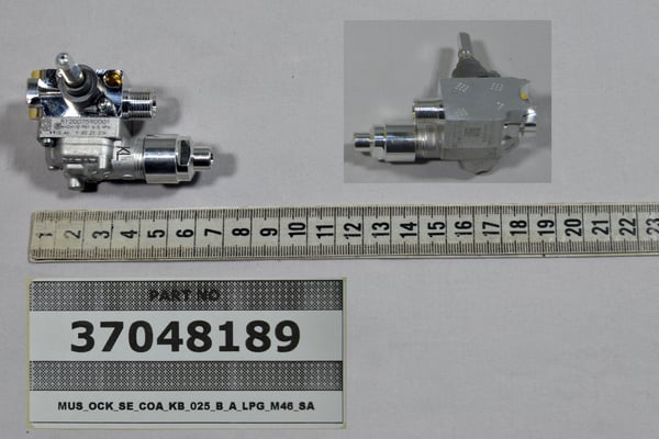 Cktop Vlve_ffd_coa_aux Burner/LPG/M46/Sa
