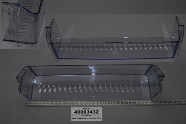 Bottle Shelf/345 (Transparent-Blue)